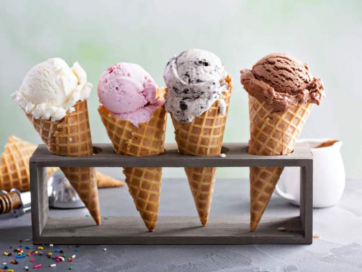 De savoureuses glaces fermières en vente à Cros